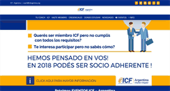 Desktop Screenshot of icfargentina.org